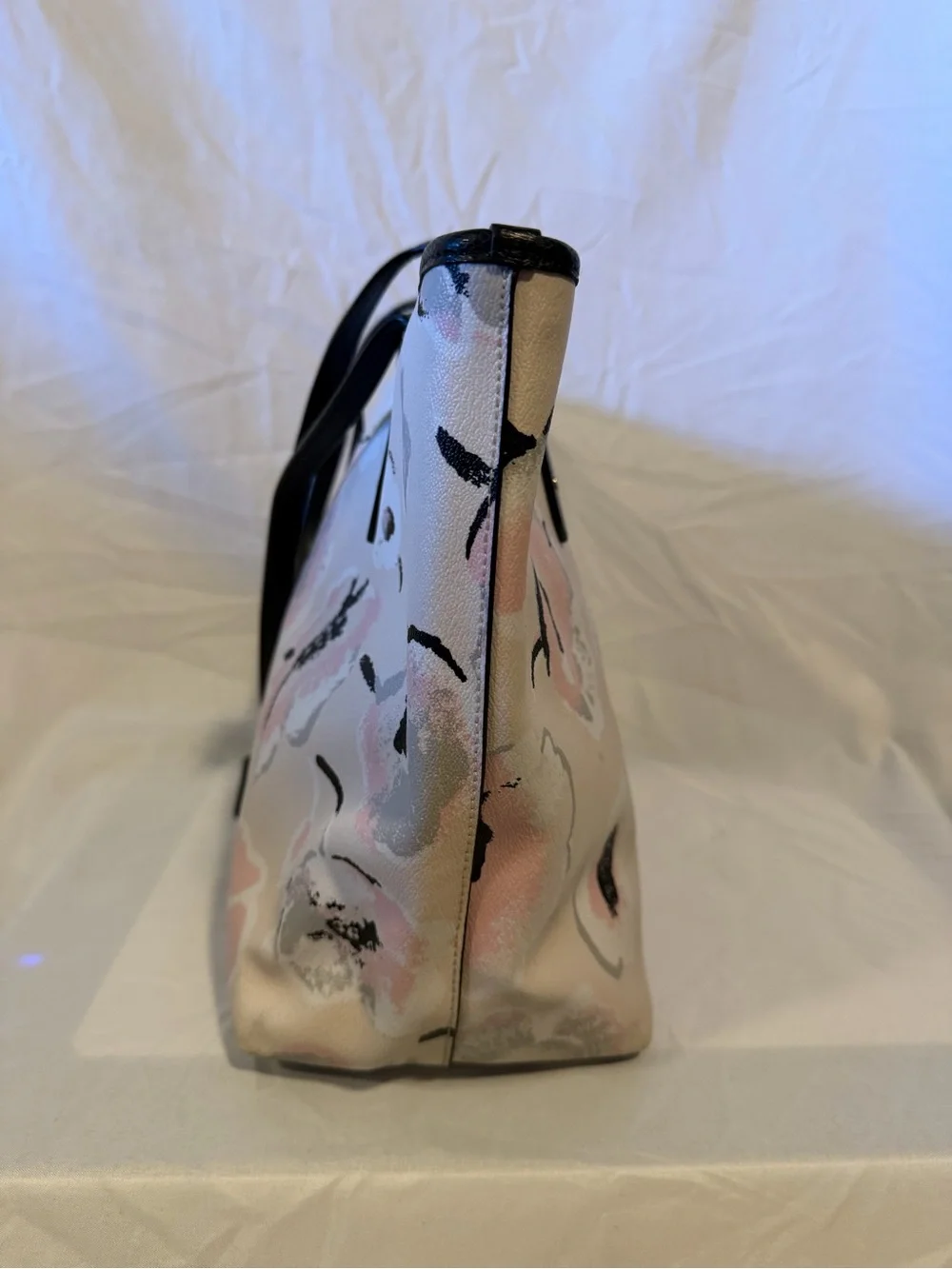 Coach Floral Print City Zip Tote